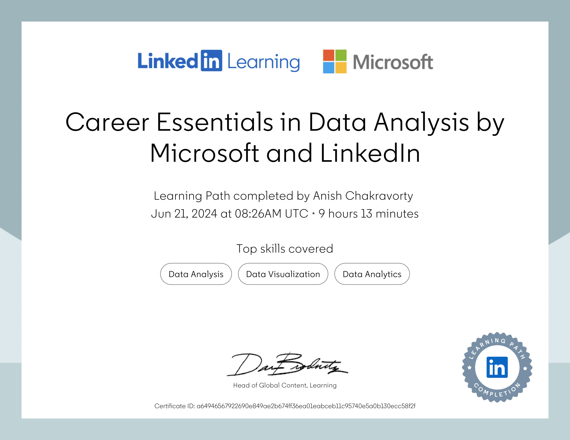 Certification 2